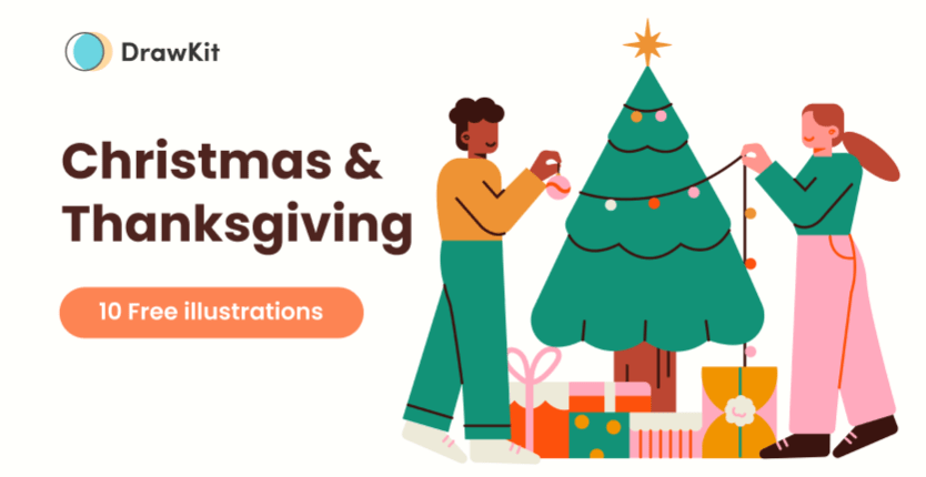 Christmas & Thanksgiving Illustrations